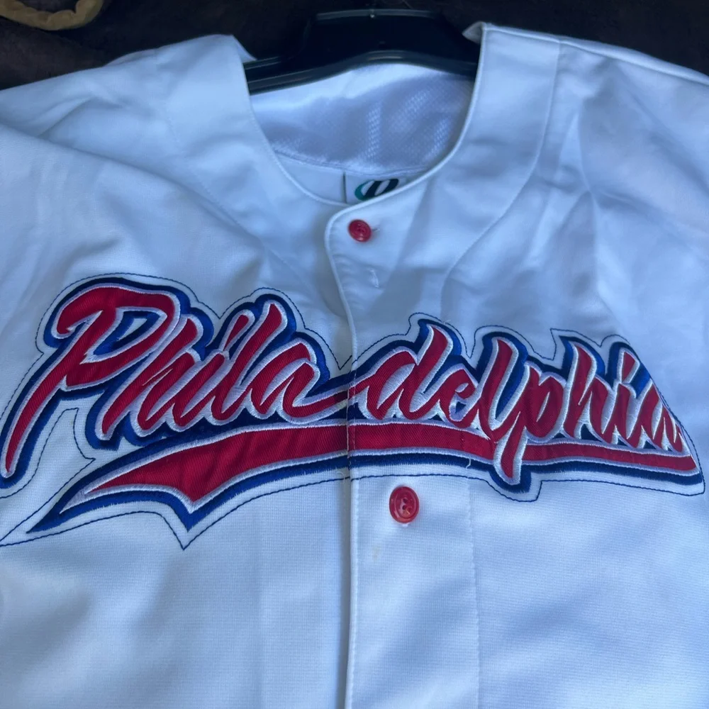 Philadelphia Phillies White and Red Jersey - Picture 9 of 9